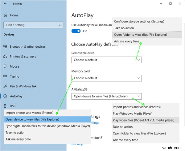 How to enable, configure and set AutoPlay defaults in Windows 11/10