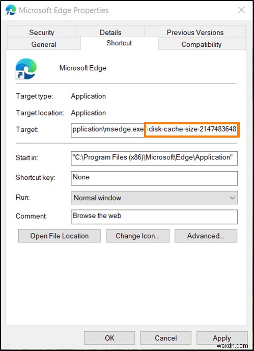 How to change Microsoft Edge Cache Size in Windows 11/10