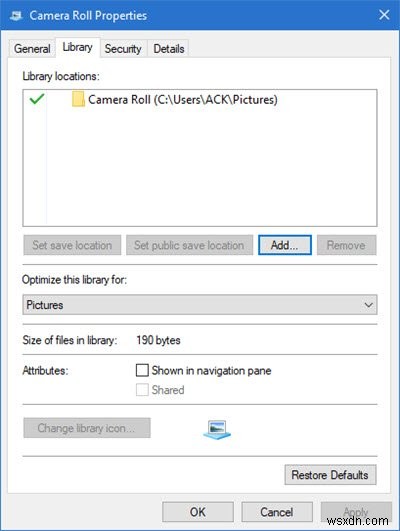 Fix Windows Camera app error 0xA00F424F (0x80004005)