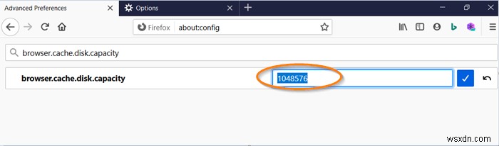 How to change Firefox Cache Size in Windows 11/10