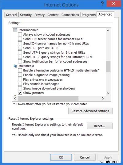 Disable Images in Chrome, Firefox, Edge, Internet Explorer while browsing