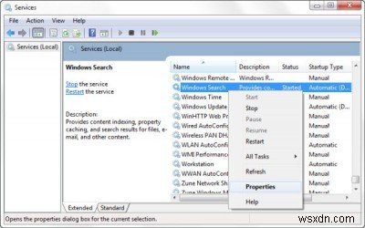 Search Indexing was turned off in Windows 11/10