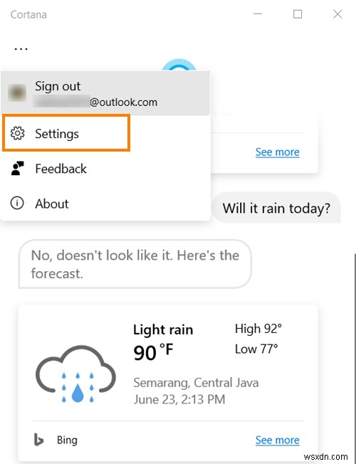 How to Speak or Type into Cortana in Windows 10
