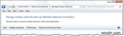 Backup and Restore WiFi or Wireless Network Profiles in Windows 10