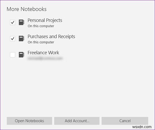 How to move OneNote notebooks from Windows PC to OneDrive