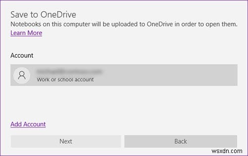 How to move OneNote notebooks from Windows PC to OneDrive