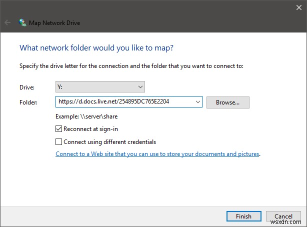 How to map OneDrive as Network Drive in Windows 11/10