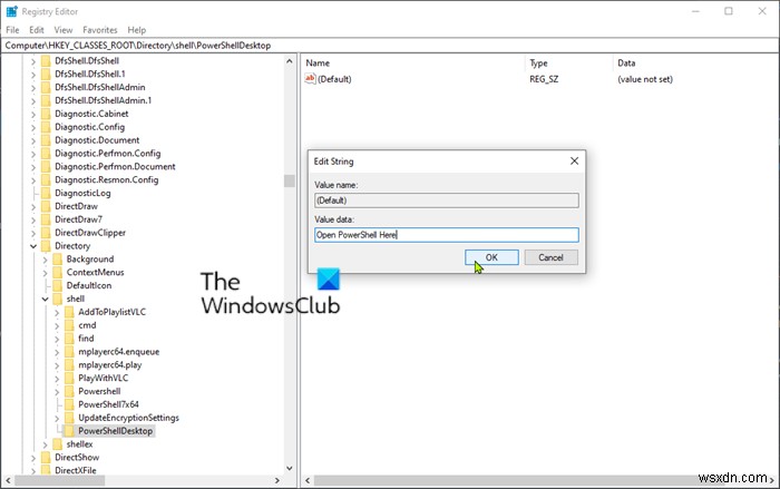 How to add PowerShell to Context Menu in Windows 10