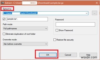 How to unzip, open or extract TAR.GZ, TGZ or GZ. Files in Windows 11/10