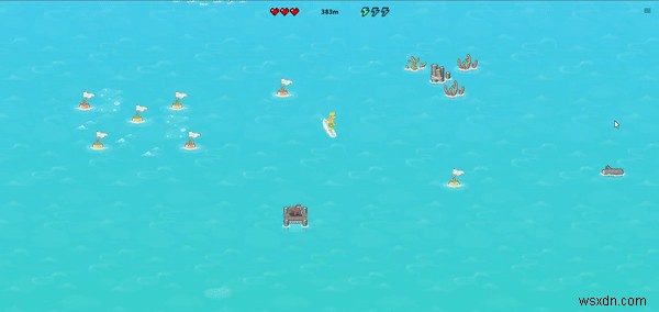 How to play the new Surf Game in Microsoft Edge