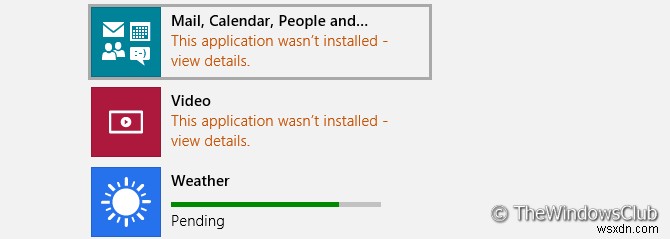 This Application Wasn’t Installed, Error code 0x8024001e