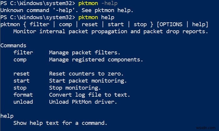 How to use the new Network Sniffer Tool PktMon.exe in Windows 10