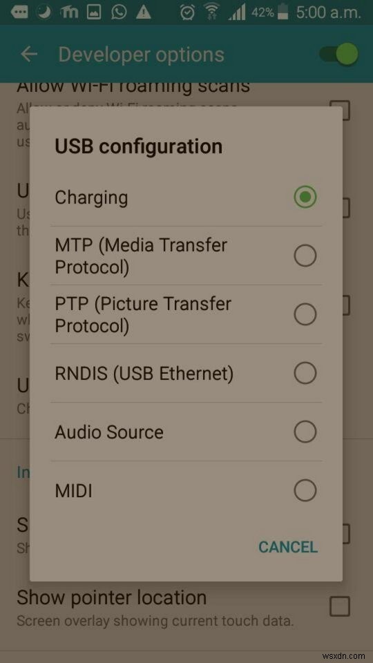 Windows 10 PC not recognizing or connecting to Android Phone