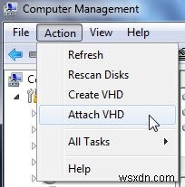 How to create a Virtual Hard Disk on Windows 11/10