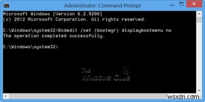 Boot into legacy Boot Manager & display Startup Settings in Windows 11/10