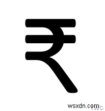 Indian Rupee Currency Symbol: How to use keyboard shortcut in Windows 11/10