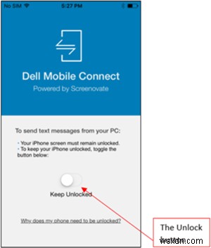 How to use Dell Mobile Connect app with an iPhone or Android