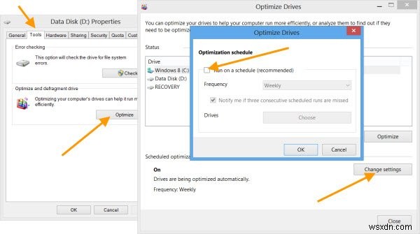 Enable or Disable Defragmentation for SSD in Windows 11/10