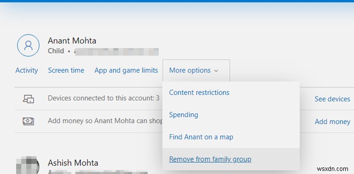 How to turn off Microsoft Family features pop up in Windows 10