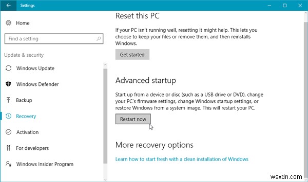 System Restore failed while restoring the directory from the restore point