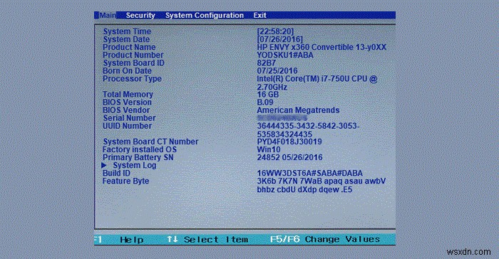 Please select boot device – UEFI Boot Sources