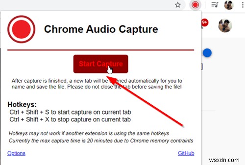 How to capture or record audio from the browser tab of Chrome or Firefox in Windows 10