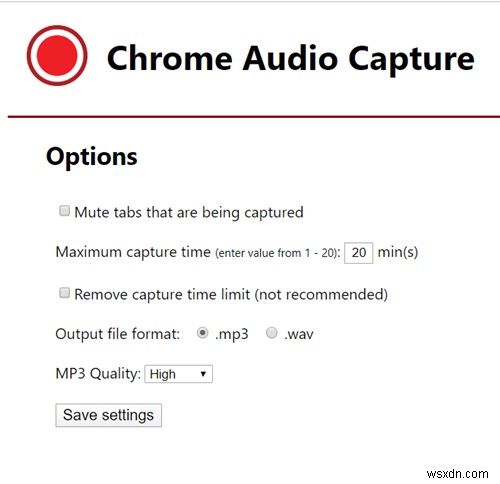 How to capture or record audio from the browser tab of Chrome or Firefox in Windows 10
