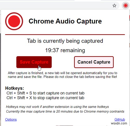 How to capture or record audio from the browser tab of Chrome or Firefox in Windows 10