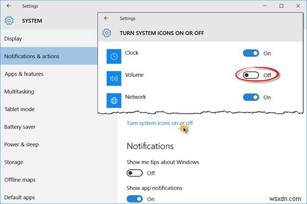 Volume icon missing from Taskbar in Windows 11/10