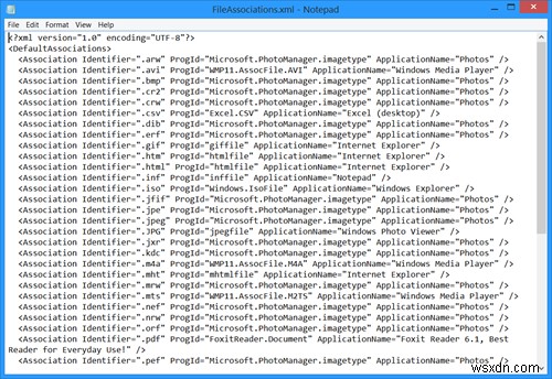 How to Configure, Export, Import File Associations in Windows 11/10