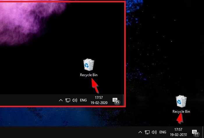 How to keep Desktop Icons from moving when undocking – Windows 10