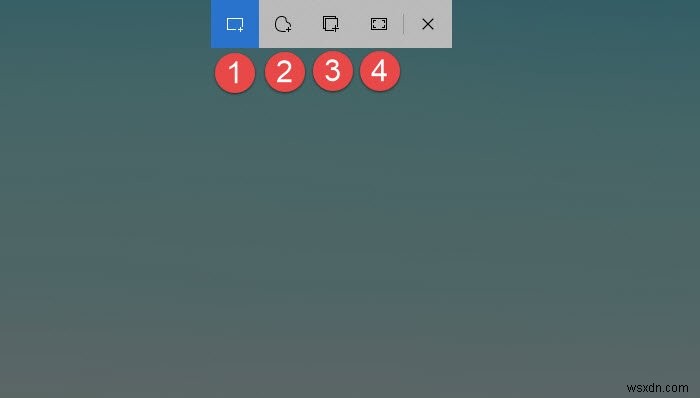 How to use the Win+Shift+S keyboard shortcut to capture screenshots in Windows 10