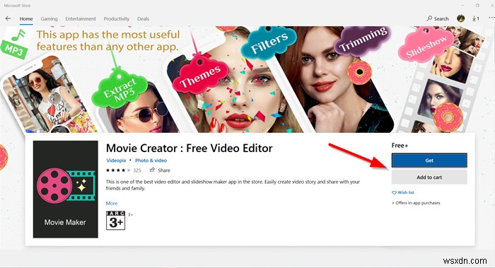 Windows Store Get button does not work in Windows 11/10