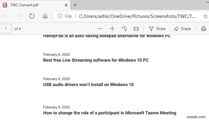 Webpage Conversion Tool lets you export Webpage, HTML to File, File to HTML