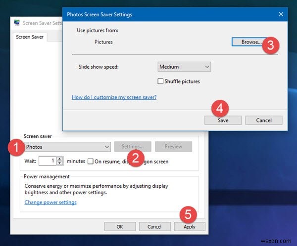 Desktop Background Slideshow not working in Windows 11/10