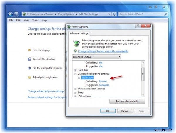 Desktop Background Slideshow not working in Windows 11/10