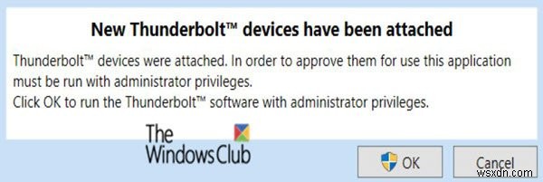 Thunderbolt Dock software has stopped working on Windows 11/10