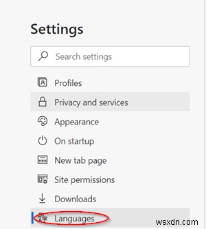 Enable or Disable Spell Checking in Edge browser for a specific language