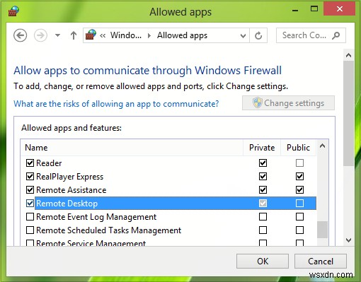 The logon attempt failed error while connecting Remote Desktop