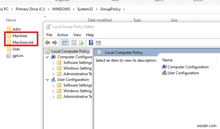 Failed to open the Group Policy Object on this computer