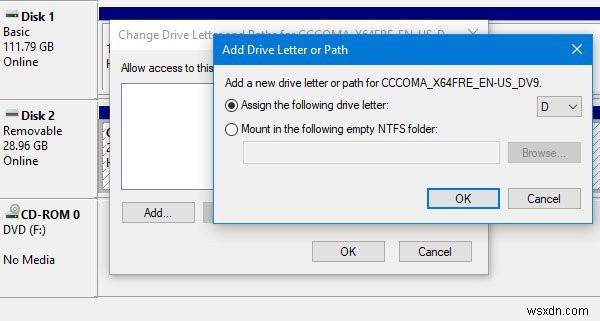 USB drive not appearing in This PC but visible in Disk Management
