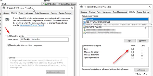 Windows cannot locate a suitable print driver on Windows 11/10