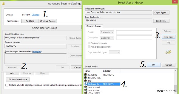 Failed To Enumerate Objects In The Container, Access Is Denied
