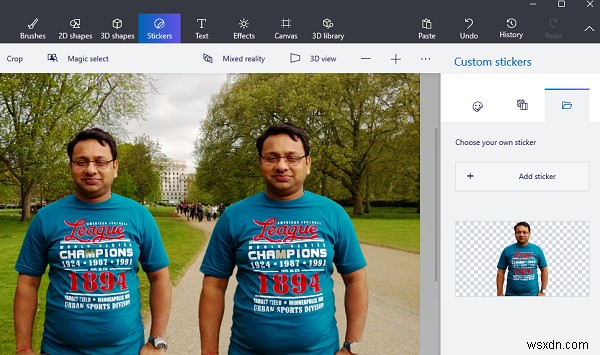 How to remove Background image with Paint 3D in Windows 10