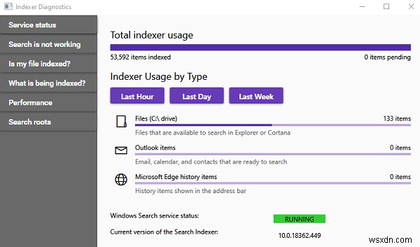 Indexer Diagnostics Tool will help fix Windows 10 Search Indexer problems