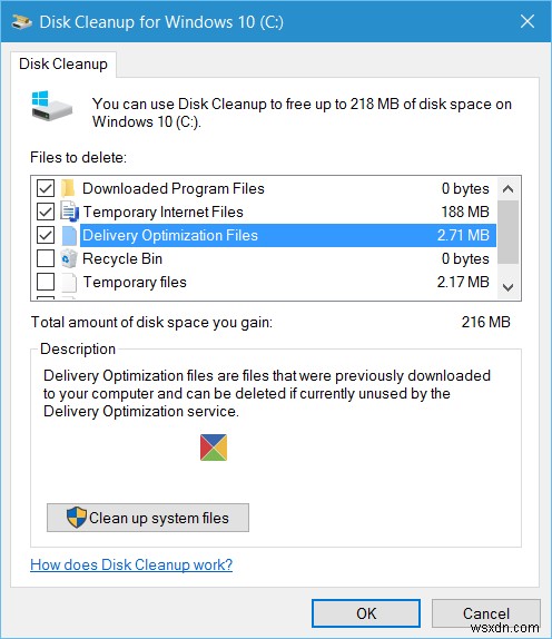 How to delete Delivery Optimization Files and reclaim lost disk space on Windows 11/10 PC