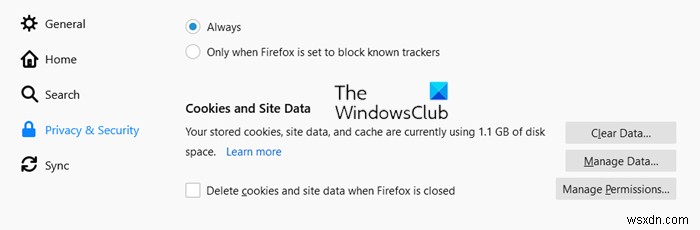 Disable, Enable Cookies in Chrome, Edge, Firefox, Opera browsers
