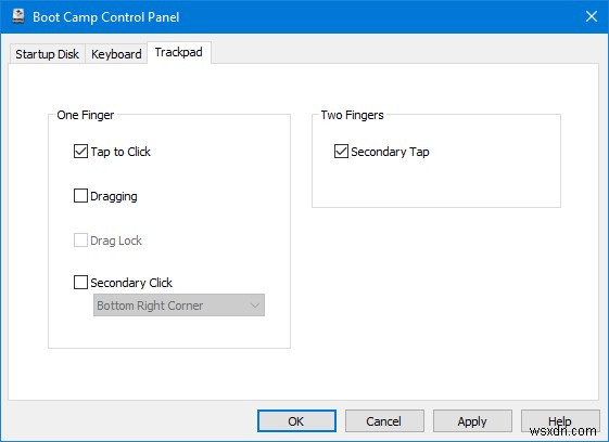 Use Boot Camp to setup Keyboard & Trackpad after installing Windows on MacBook