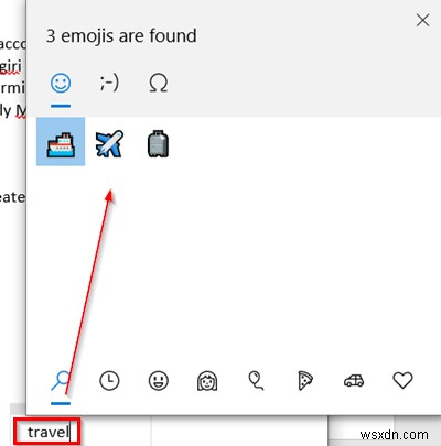 How to add a graphical sticker or emoji in OneNote for Windows 10