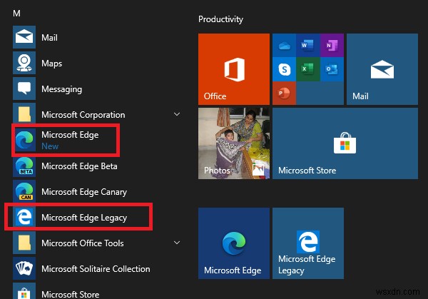 How to run Legacy Edge and Chromium Edge side by side in Windows 10